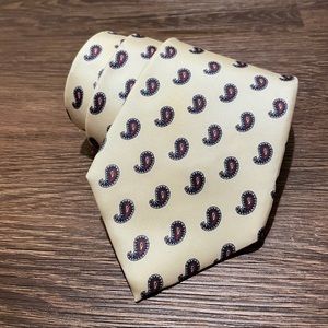 Christian Dior paisley tie